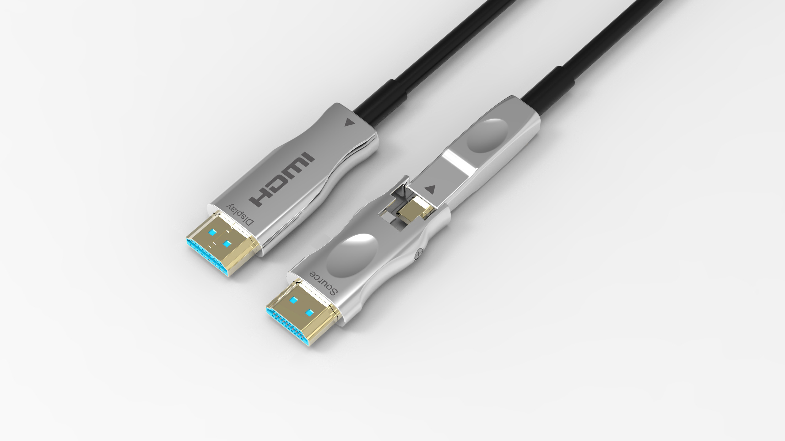 HDMI 2.0 AOC D cm split active fiber